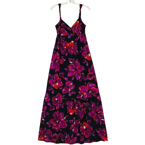 Allen B by Allen Schwartz Floral Print Maxi Dress - Picture 11 of 11